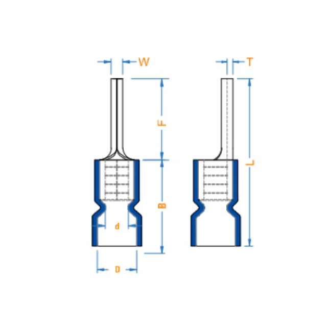 （易捷形）针形绝缘端子