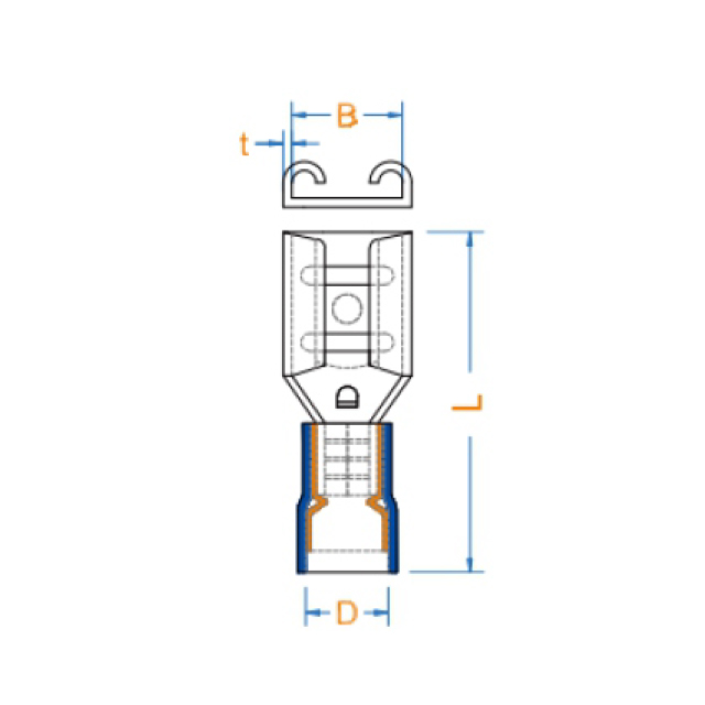 （易捷形）母绝缘接头