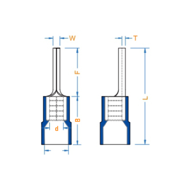针形（尼龙）绝缘端子