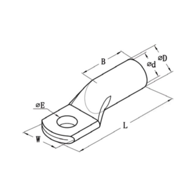 DIN46235 铜管端子