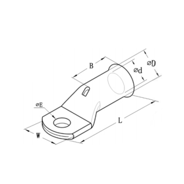 TT 喇叭口 铜管端子