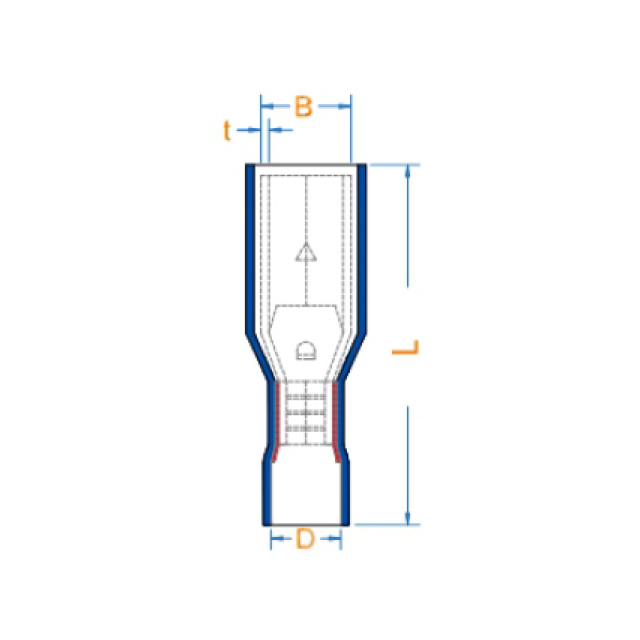 子弹形母（双压式）绝缘接头